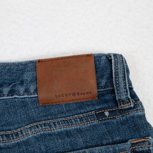 Lucky Brand Jeans Womens 2 - 27x29 Sienna Tomboy Straight Fit Med Blue Wash - Picture 9 of 10